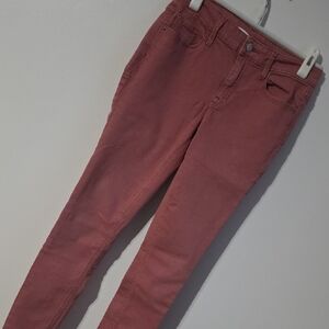 Old Navy Rockstar Super Skinny Jeans in Mauve - Size 4